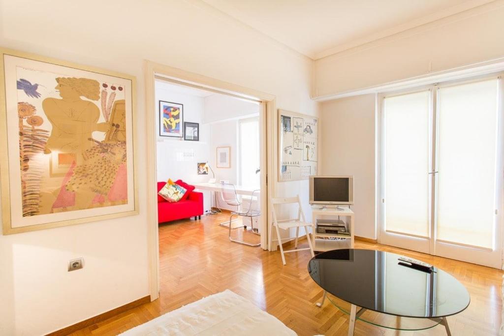 A Cozy Apt In Kolonaki Of أثينا المظهر الخارجي الصورة