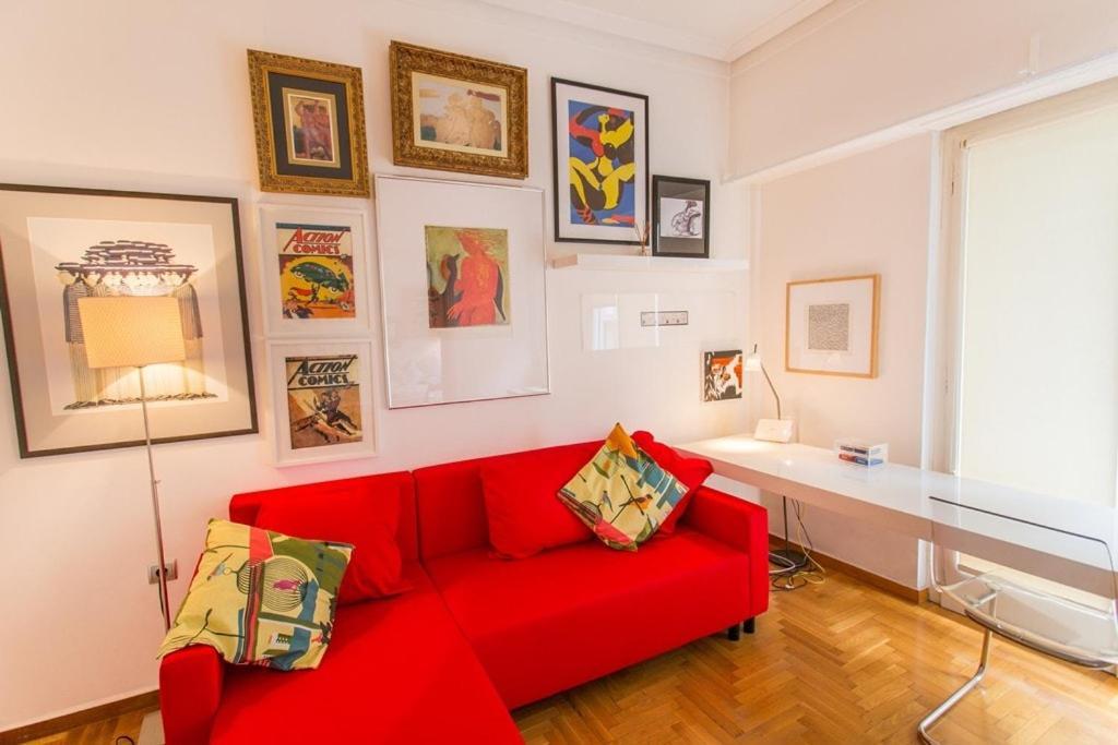 A Cozy Apt In Kolonaki Of أثينا المظهر الخارجي الصورة