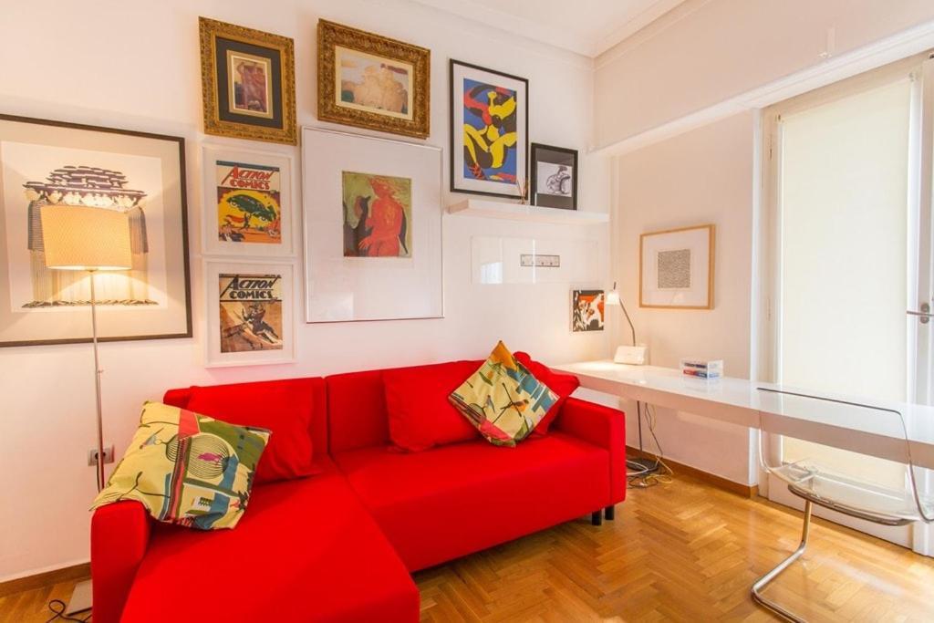 A Cozy Apt In Kolonaki Of أثينا المظهر الخارجي الصورة